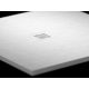 Ravak Slate Pro öntött márvány zuhanytálca 80x80 cm, pala kőzet hatású felület / matt fehér XA034431010