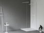 Ravak Slate Pro öntött márvány zuhanytálca 80x80 cm, pala kőzet hatású felület / matt fehér XA034431010