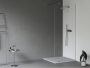 Ravak Slate Pro öntött márvány zuhanytálca 80x80 cm, pala kőzet hatású felület / smoke grey XA03443O010