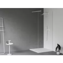   Ravak Slate Pro öntött márvány zuhanytálca 90x90 cm, pala kőzet hatású felület / matt fehér XA037731010