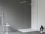 Ravak Slate Pro öntött márvány zuhanytálca 90x100 cm, pala kőzet hatású felület / matt fehér XA03A731010