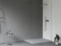 Ravak Slate Pro öntött márvány zuhanytálca 90x120 cm, pala kőzet hatású felület /smoke grey XA03G73O010