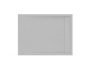Ravak Sandstone Pro öntött márvány zuhanytálca 90x120 cm, poliuretán bevonattal / smoke grey XA03G74O010