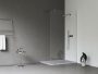Ravak Sandstone Pro öntött márvány zuhanytálca 90x120 cm, poliuretán bevonattal / smoke grey XA03G74O010