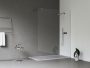 Ravak Sandstone Pro öntött márvány zuhanytálca 90x160 cm, poliuretán bevonattal /smoke grey XA03S74O010