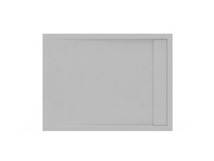 Ravak Sandstone Pro öntött márvány zuhanytálca 90x180 cm, poliuretán bevonattal / smoke grey XA03Y74O010