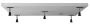 Ravak Gigant Pro Chrome 120x80 szögletes zuhanytálca (fehér) XA04G401010