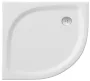 Ravak Elipso Pro 90 Flat zuhanytálca, fehér XA237711010