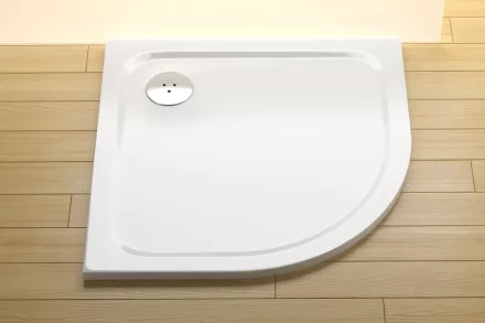 Ravak Elipso Pro Chrome 80 íves zuhanytálca (fehér) XA244401010