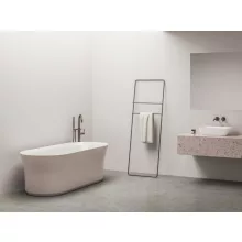   Ravak Ypsilon szabadonálló akrilkád 180x80 cm fehér le-és túlfolyóval, fehér/alabaster pink XC00100085
