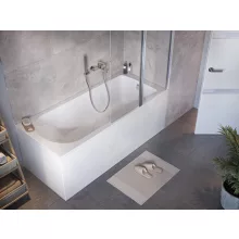  Ravak flow akril kád 150x70 cm kádlábbal, fehér XC00100113