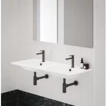   Ravak Chrome Slim 1200 dupla mosdó, csapfurattal és túlfolyóval, fehér XJG01112001