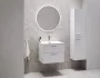 Ravak Chrome Slim mosdó 60x49 cm nyitott csaplyukkal, fehér XJG01160001