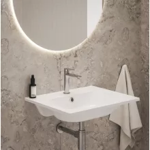   Ravak Chrome Slim mosdó 70x49 cm nyitott csaplyukkal, fehér XJG01170001
