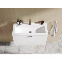 Ravak Clear 800 mosdó, fehér, nyílással XJJ01180000