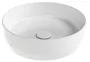 Ravak Zeta 40 Slim pultra tehető kerámia mosdótál 40x12 cm csaplyuk és túlfolyó nélkül, fehér kivitelben.