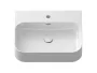Ravak Ceramic Slim Wall R mosdó 55 csaplyukkal és túlfolyóval, fehér XJX01155000
