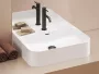 Ravak Ceramic Slim Wall R mosdó 55 csaplyukkal és túlfolyóval, fehér XJX01155000