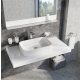 Ravak Ceramic 550 Slim R kerámia mosdó túlfolyó és csapfurat nélkül, fehér XJX01155002