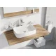 Ravak Ceramic 550 Slim R kerámia mosdó túlfolyó és csapfurat nélkül, fehér XJX01155002