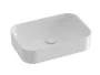Ravak Ceramic 550 Slim R kerámia mosdó túlfolyó és csapfurat nélkül, fehér XJX01155002