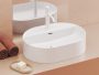 Ravak Ceramic Slim Shelf kerámia mosdó 55x40 cm, fehér XJX01155003