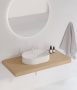 Ravak Ceramic Slim Shelf kerámia mosdó 55x40 cm, fehér XJX01155003