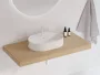 Ravak Ceramic Slim Shelf kerámia mosdó 55x40 cm, fehér XJX01155003