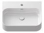 Ravak Ceramic Slim Wall R kerámiamosdó 55x45 cm, túlfolyóval és csapfurattal, fehér XJX01155006