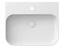 Ravak Ceramic Slim Wall R mosdó felülnézetből, modern slim kialakítással.
