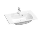 Ravak Classic Slim beépíthető műmárvány mosdó 70x45 cm, fehér XJX01170001