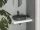 Ravak Ceramic Slim Shelf kerámia mosdó 55x40 cm, antracit XJX03155001
