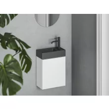   Ravak Veda Slim kerámia kézmosó 40x22 cm, antracit XJX03240000