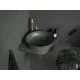 Ravak Yard 450 C kerámia sarok mosdó, grey green XJX08245000