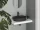 Ravak Ceramic Slim Shelf kerámia mosdó 55x40 cm, matt fekete XJX0D155002