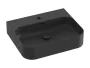 Ravak Ceramic Slim Wall R mosdó 55 csaplyukkal és túlfolyóval, matt fekete XJX0D155005