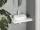 Ravak Ceramic Slim Shelf kerámia mosdó 55x40 cm, matt fehér XJX0E155001