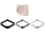 Ravak Yard 450 C kerámia sarok mosdó, túlfolyó és csapfurat nélkül, alabaster pink XJX0G045000