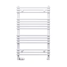   Radeco Sara E egyenes törülközőszárító radiátor 550x648 mm, fehér A2-500/SPE