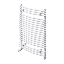   Radeco Sonia E íves törülközőszárító radiátor 650x838 mm, fehér A3-600/SLE