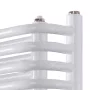 Radeco Gaia törülközőszárító radiátor 500x1060 mm, fehér A4/G
