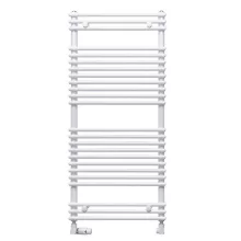   Radeco Sara E egyenes törülközőszárító radiátor 450x1408 mm, fehér A6-400/SPE