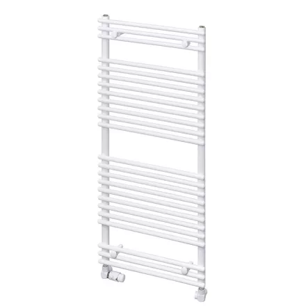 Radeco Sara E egyenes törülközőszárító radiátor 550x1636 mm, fehér A7-500/SPE