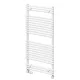 Radeco Sara E egyenes törülközőszárító radiátor 550x1636 mm, fehér A7-500/SPE