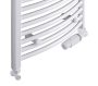 Radeco Adamo fürdőszobai csőradiátor 450x1630 mm, íves AD7-400/L