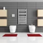 Radeco Adamo fürdőszobai csőradiátor 550x1630 mm, íves AD7-500/L