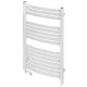 Radeco Enzo K íves törülközőszárító radiátor 530x415 mm, fehér AK1-500/EL