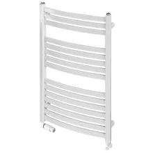   Radeco Enzo K íves törülközőszárító radiátor 530x1240 mm, fehér AK5-500/EL