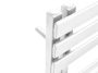 Radeco Bruno 3 fürdőszobai radiátor 1310X500 cm 565W, RAL 9016 fehér BRK131050916XL0000001