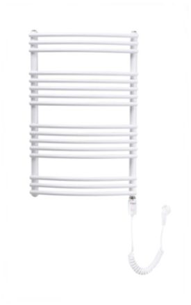 Radeco Sonia EL 300W elektromos törölközőszárító radiátor 496x550, fehér A1-500/SEL